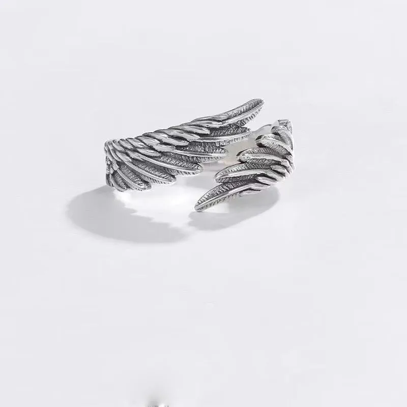 Unique Wing And Bat-Themed Couple Rings